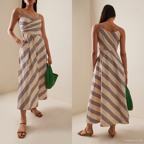 STAUD Dresses & Skirts - Staud Sarah Embroidered Stretch-Cotton